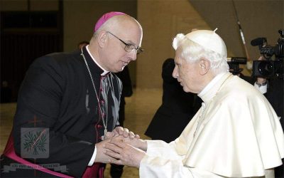 Invito a la Diócesis Castrense de Argentina a rezar por el Papa Emérito, Benedicto XVI este hombre de Dios, por este gran Apóstol, por este gran Obispo de Roma