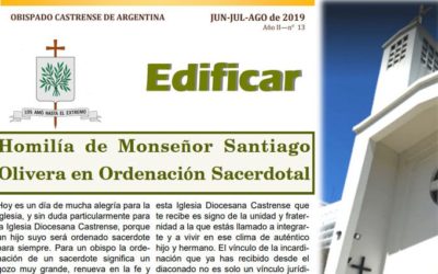 En triple edición, que incluye los meses de junio, julio y agosto ya salió Edificar