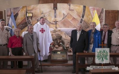 En el 54° Aniversario de la conquista de la Patrulla que llegó al Polo Sur se celebró Santa Misa de Acción de Gracias