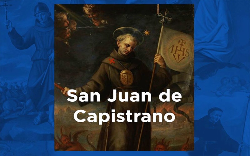 San Juan de Capistrano, no solo sus palabras eran convincentes, sino sus gestos, actitudes, siendo llamado el Padre Piadoso, el Santo Predicado