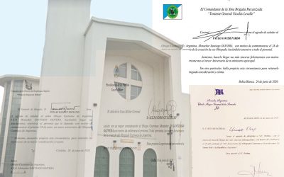 Salutaciones en el 63° Aniversario del Obispado Castrense de Argentina