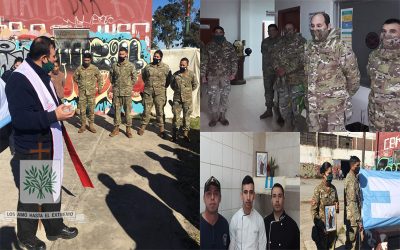 Junto a Ntra. Sra. del Carmen nuestros hermanos rezaron por el fin de la pandemia
