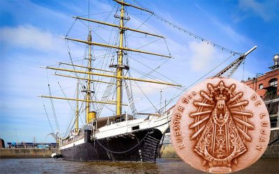 Hace 117 años Nrta. Sra. de Luján navegó junto al Vicealmirante Julián Irízar rumbo al rescate de la Expedición Sueca al Polo Sur y náufragos del buque Ballenero Noruego