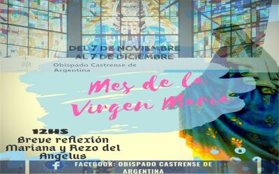 En el mes de la Virgen, te invitamos a participar de la reflexión Mariana y el rezo del Ángelus