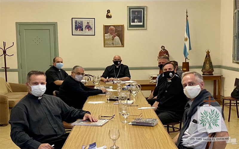 CABA | En la Casa Sacerdotal Juan Pablo II se desarrolló la 1° Reunión de Capellanes Mayores del 2021 junto a nuestro Obispo