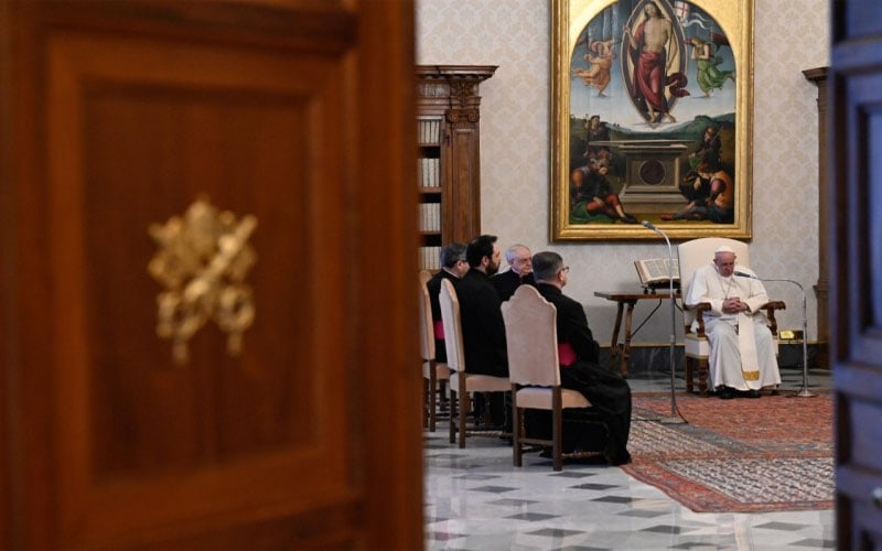 Papa Francisco | Meditar, para nosotros cristianos, es una forma de encontrar a Jesús. Y así, solo así, reencontrarnos con nosotros mismos