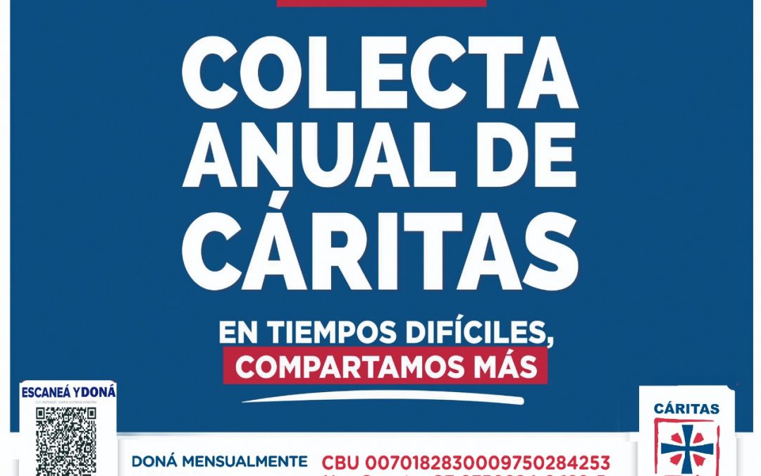 Cáritas Castrense | “Donde falta casi todo, que no falte la esperanza, en tiempos difíciles, compartamos más”