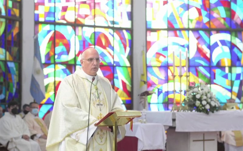 Mons. Olivera | Pidamos a la Virgen que podamos hacer carne el Evangelio y anunciarlo y predicarlo con alegría y gozo, con nuestras vidas