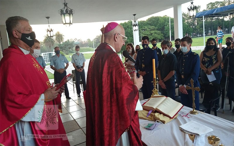 Mons. Olivera | Los cristianos, estamos llamados a vivir una fe que no es solo proclamarla con los labios, sino vivirla, debemos ser testigos valientes del Evangelio