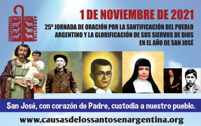 25° Jornada de Oración por la Santificación del pueblo Argentino y la glorificación de sus Siervos de Dios en el año de San José