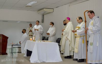 Puerto Belgrano | El Obispo Castrense de Argentina tomó Juramento de Fidelidad al nuevo Capellán de la ESSA