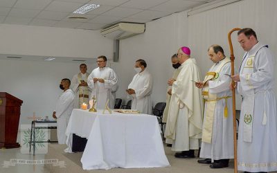 Puerto Belgrano | El Obispo Castrense de Argentina tomó Juramento de Fidelidad al nuevo Capellán de la ESSA