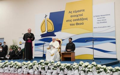 Grecia | La fe es un camino cotidiano con Jesús que nos lleva de la mano, nos acompaña, nos alienta y, cuando caemos, vuelve a levantarnos