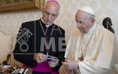 Vaticano | El Santo Padre Francisco agradeció la reflexión sobre Brochero realizado por Doña Jovita al ver un vídeo junto a Mons. Olivera