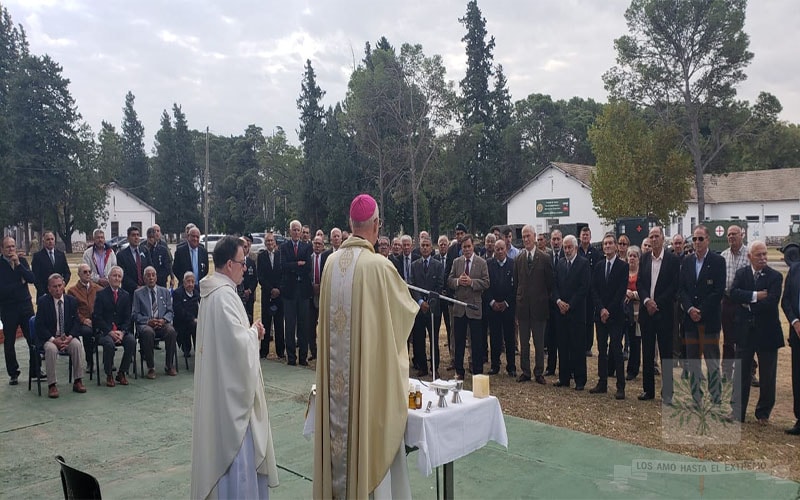 Córdoba | Los invito a mirar a María, a ponernos bajo su protección, para que, en el cumplimiento de su misión como Comandos, siempre prevalezca el testimonio de la fe cristiana