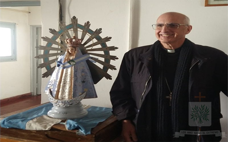 San Juan | Las visitas pastorales son un don de Dios, y también la compañía de la Virgen de Luján Malvinera, misionera de la unidad y del encuentro