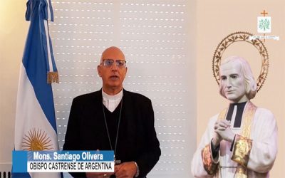 Mons. Olivera | Les deseo un feliz día con el compromiso de rezar por ustedes, agradeciendo el servicio, ministerio, por todo lo que implica ser Sacerdote