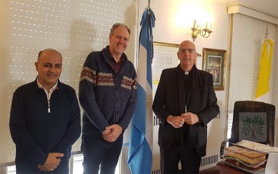 Mons. Olivera recibió a representantes de ACIERA