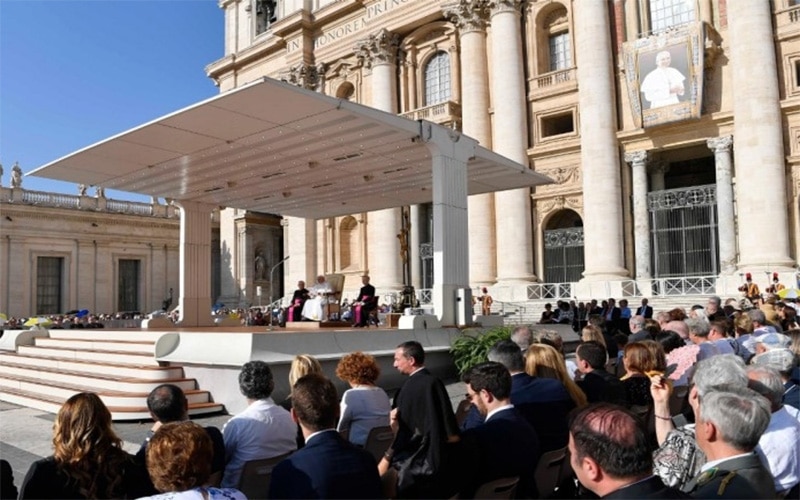 Papa Francisco | El Evangelio va por el camino de la alegría, siempre, es el gran anuncio, invito a cada cristiano, esté donde esté, a renovar hoy su encuentro con Jesucristo