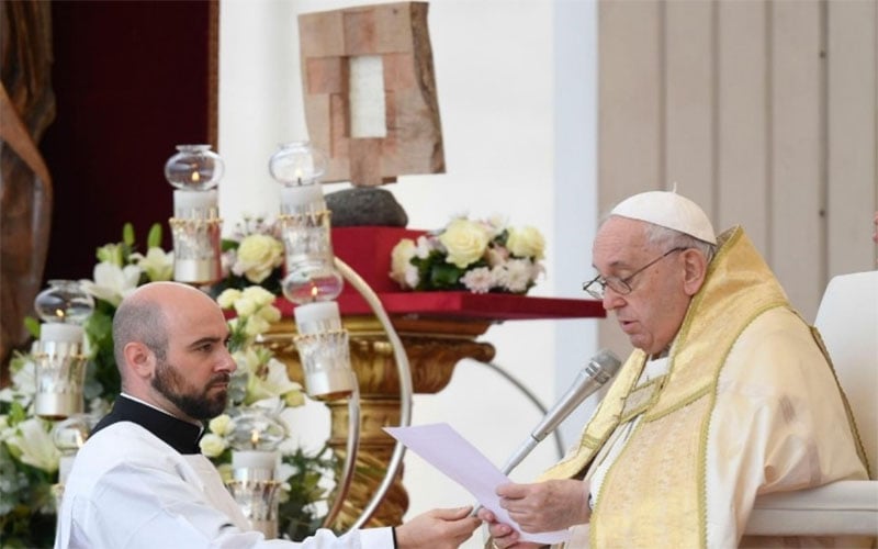 Papa Francisco | Nos dirigimos en oración a la Virgen María, para que obtenga el don de la paz en todo el mundo, especialmente en la martirizada Ucrania