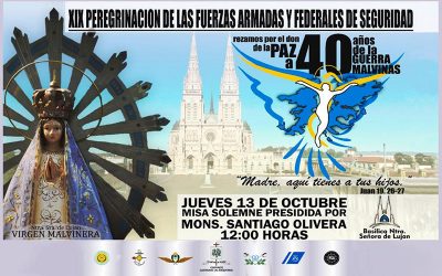 La Diócesis se prepara para la XIX Peregrinación Castrense a Luján