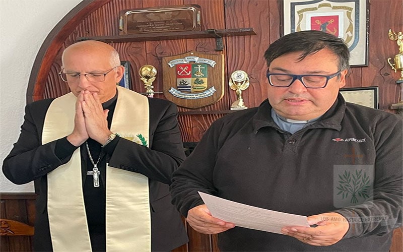 Bariloche | El Obispo Castrense de Argentina tomó Juramento de Fidelidad al nuevo Capellán de PNA