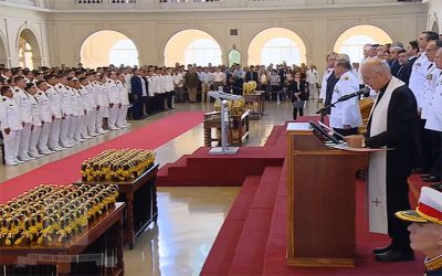 Mons. Olivera | Señor, que su presencia de uniformados, nos hable de amor por la Patria, de sacrificio por el bien común, donde impere la unión, la cultura del trabajo y de la vida, y la paz