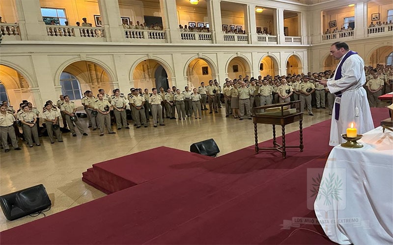 Buenos Aires | Mons. Santiago presidió la Santa Misa en el inicio pastoral del nuevo Capellán del Colegio Militar de la Nación
