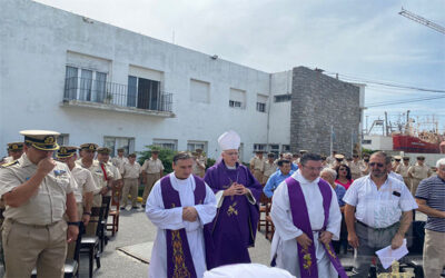 Buenos Aires | Mons. Olivera visitó a la PNA en Mar del Plata