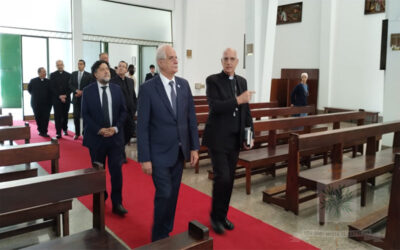 El Ministro de Defensa visitó la Sede del Obispado Castrense de Argentina