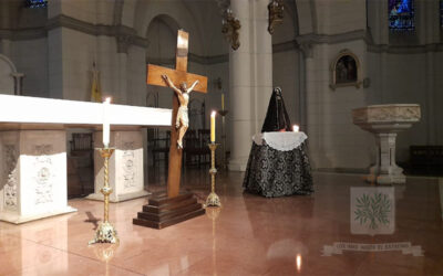 El Obispo Castrense de Argentina presidió la celebración de la Cruz y Pasión del Señor