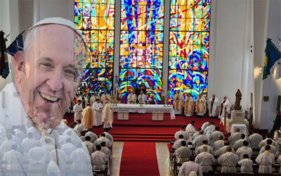 Te agradecemos Padre bueno por haber elegido, en el Papa Francisco, un pastor según el corazón de tu Hijo para guiar a toda la Iglesia