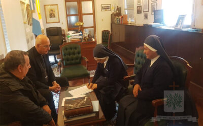 CABA | En la sede del Obispado Castrense de Argentina se renovó el convenio con las Hermanas de Caridad de Santa María
