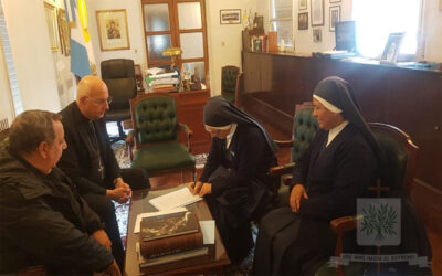 CABA | En la sede del Obispado Castrense de Argentina se renovó el convenio con las Hermanas de Caridad de Santa María