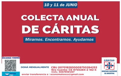 Mirarnos, Encontrarnos, Ayudarnos, Colecta Anual de Cáritas
