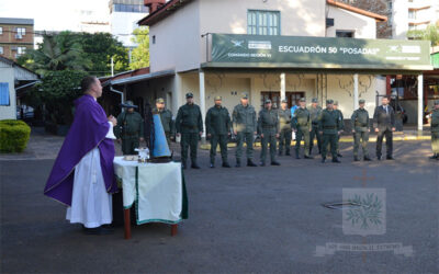 Misiones | En el día del Gendarme Fallecido en Acto de Servicio, efectivos de la Fuerza agradecen a Dios por el ofrecimiento de sus vidas y piden por el consuelo de familiares