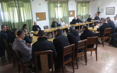 Buenos Aires | En la casa de Ejercicios, Villa del Rosario se está desarrollando el encuentro de Sacerdotes Incardinados del Obispado Castrense de Argentina