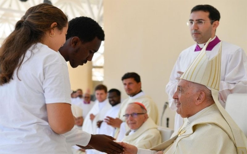 JMJ 2023 | A ustedes, jóvenes, a quienes la Iglesia y el mundo necesitan como la tierra necesita la lluvia, que son el presente y el futuro, Jesús les dice hoy: ¡No tengáis miedo!
