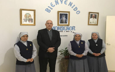 Córdoba | El Obispo Castrense de Argentina, visitó a la Comunidad Religiosa del Hospital Militar Córdoba