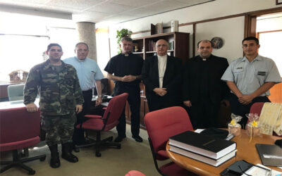 CABA | El Obispo Castrense de Argentina visita la Capellanía Mayor de la Fuerza Aérea Argentina