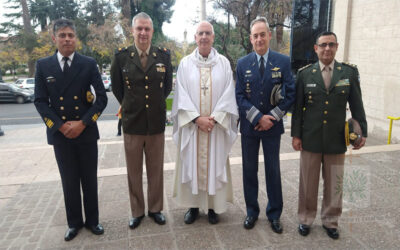 Mons. Olivera inició su visita pastoral a las Fuerzas Armadas y Fuerzas Federales de Seguridad en Mendoza