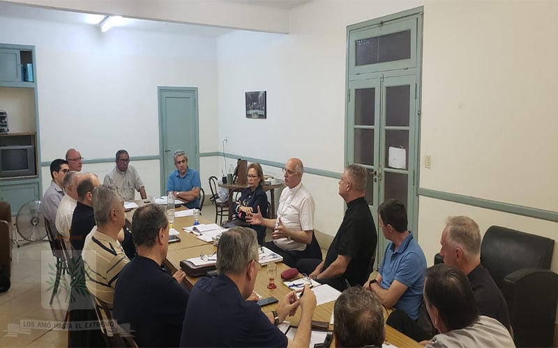 CABA | Mons. Olivera se reunió con los Directores Espirituales y Profesores del Seminario Diocesano