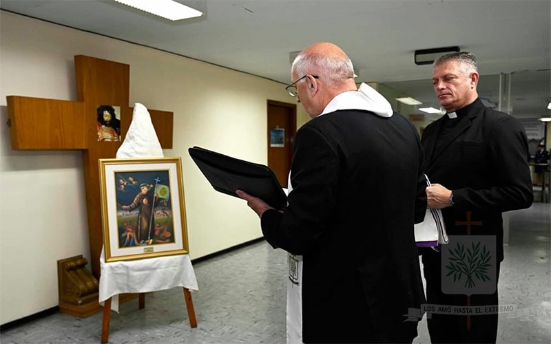 CABA | El Obispo Castrense de Argentina entronizó la imagen de San Juan de Capistrano en la Capellanía Mayor de la FAA