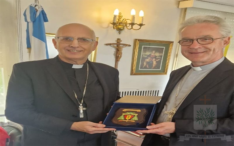 CABA | El Obispo Castrense de Polonia visitó el Obispado Castrense de Argentina