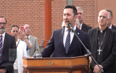 El Obispo Castrense de Argentina asistió a la asunción del nuevo Jefe del Estado Mayor de la Fuerza Aérea Argentina