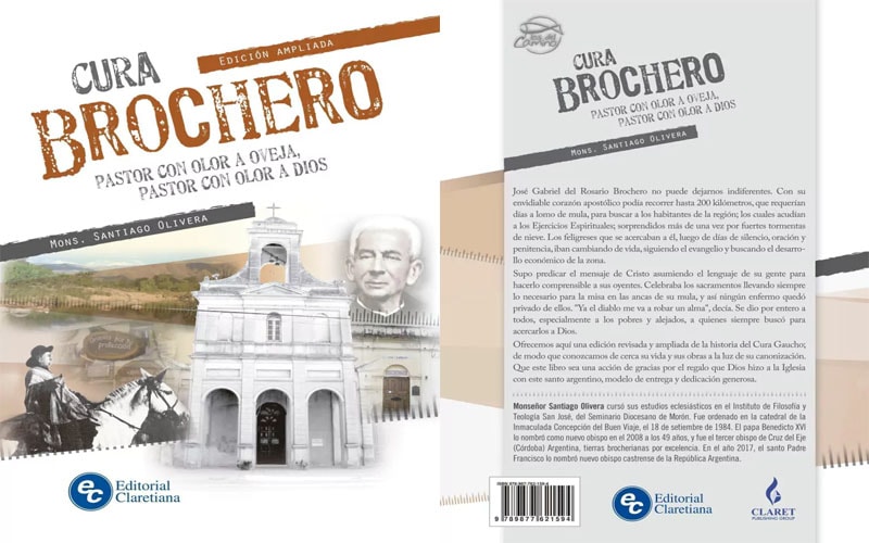 ‘Cura Brochero, Pastor con olor a Oveja, Pastor con olor a Dios’ el nuevo libro de Mons. Olivera a 10 años de la beatificación