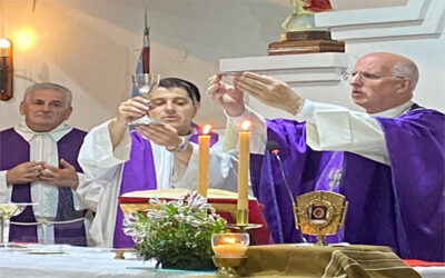 CÓRDOBA | El Obispo Castrense de Argentina presidió la Santa Misa de inicio pastoral del nuevo Párroco de la Parroquia Sagrado Corazón de Jesús del BMGD