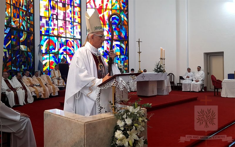 MON. OLIVERA | Los invito hoy, y lógico también me sumo, a renovar las promesas sacerdotales en clave de conversión y disponibilidad para poder ser santos sacerdotes