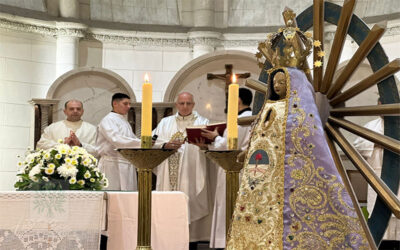 MONS. OLIVERA | Que podamos crecer en el ardor misionero anunciando con nuestra vida y la palabra el Evangelio, y pedirle también a María que avive el deseo en cada uno de nosotros para ser santos