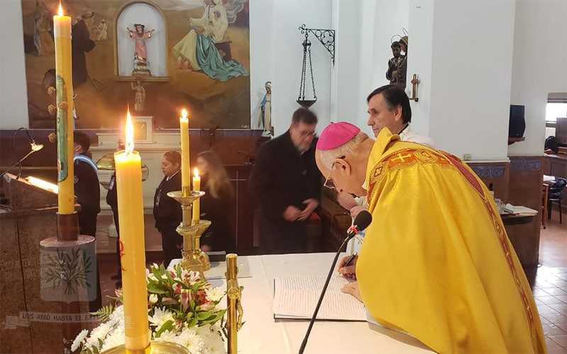 MONS. OLIVERA | Pidámosle a la Virgen del Buen Viaje, en este viaje nuestro hacia la Patria del Cielo, que podamos escucharla a Ella que nos dice en nuestro corazón, en nuestro oído, <hagan lo que Jesús les dice>